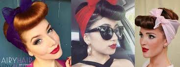confident rockabilly pinup hairstyles