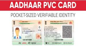 uidai update aadhaar pvc card