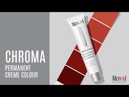 Aloxxi Chroma Permanent Creme Colour Youtube