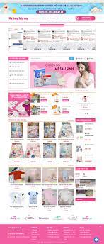 Thiết kế Website web bán đồ sơ sinh - maihuongbabyshopvn - VietWebGroup.Vn