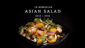 What is in the Asian salad at Chick Fil A?