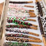 How do you store chocolate covered pretzel sticks?