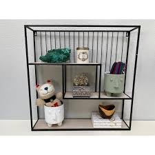 Metal Hanging Storage Floating Shelves