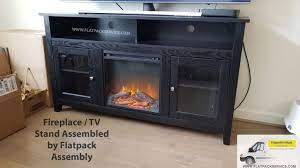 Electric Fireplace Assembly Service In