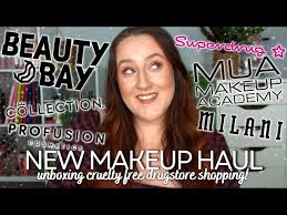 huge new makeup haul beauty bay