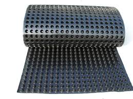 Dimple Mat To Keep A Basement Wall Dry