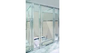 Tempered Glass Kennel Door With No