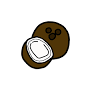 how to draw a coconut from drawinghowtos.com