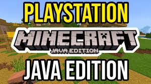 minecraft ps4 ps5 java edition could