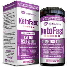 Keto Fast Ketone Test Strips 150ct Made In Usa Easy To Read Sensitive Ketogenic Urinalysis Testing Sticks Daily Ketones Measurement Urine Keto