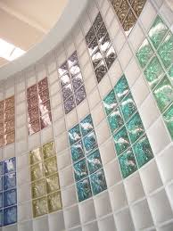Colored Frosted Glass Blocks