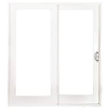 Mp Doors 72 In X 80 In Woodgrain Interior And Smooth White Exterior Right Hand Composite Sliding Patio Door