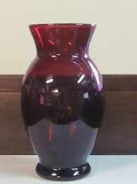 Anchor Hocking Glass Co 6 Flared Vase