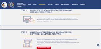 register and track philippine national id