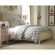Demarlos Queen Upholstered Panel Bed In