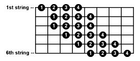 Chromatic Scales For Guitar Cyberfret Com
