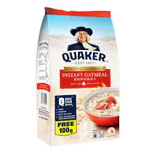 quaker 100 wholegrain oatmeal quick