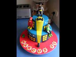 If spiderman is favorite superhero of your child then it would be great idea to have spiderman themed cake for his birthday. Diy Superhero Cake Decorations Youtube