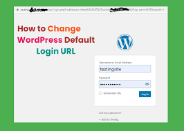 how to change the wp admin url put