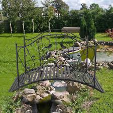 4 Foot Curved Outdoor Metal Decorative