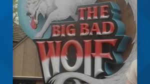 big bad wolf roller coaster closed