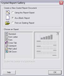 introduction to crystal reports net