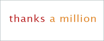 Image result for thanks a million