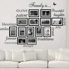 family wall decals set of 14 family