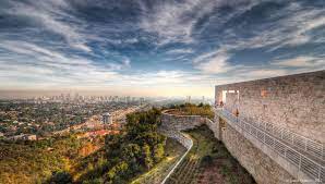 View Of Downtown Los Angeles From The Getty Museum Flickr gambar png