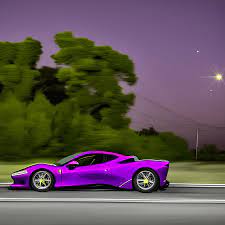Ferrari violette