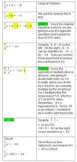 Two Step Equations Algebra Equations