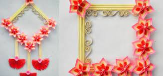 paper craft ideas paper wall decoration