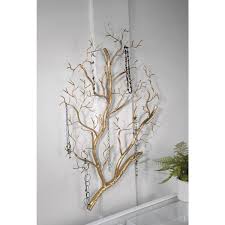 Gold Metal Tree Branch Wall Art