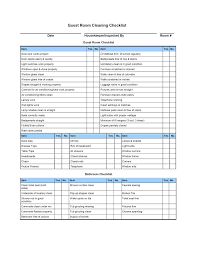 Free House Cleaning Checklist Home Maintenance Template
