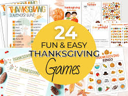 free thanksgiving games for all ages