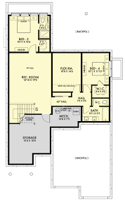Modern Ranch Home Plan With Option For