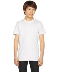 American Apparel 2201 Youth Fine Jersey T Shirt