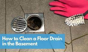 How To Clean A Floor Drain In The