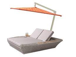 Evian Double Chaise Lounge With