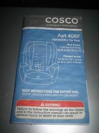 Cosco Apt 40rf Convertible Car Seat