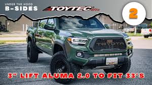 trd off road tacoma toytec 3 lift