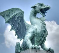 dragon statue sculptures