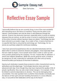 Reflection paper format the format of a reflective essay greatly differs from the argumentative or research paper. Example Of Reflective Essay That Really Stand Out By Sample Essay Medium