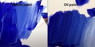 acrylic paint vs oil paint which one