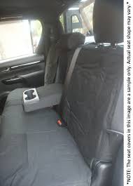 Grey Canvas Seat Covers For Toyota