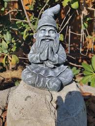 7 Tall Gnome Namaste Zen Garden Gnome