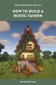 rustic meval tavern in minecraft