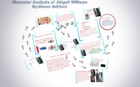 Character Analysis Of Abigail Williams By Savon Guilford On