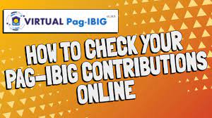 pag ibig contributions