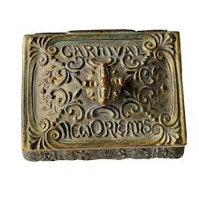 antique mardi gras jewelry box new